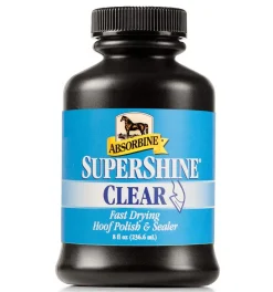 Absorbine Supershine Hoof Polish - Clear or Black