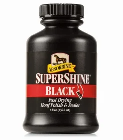 Absorbine Supershine Hoof Polish - Clear or Black
