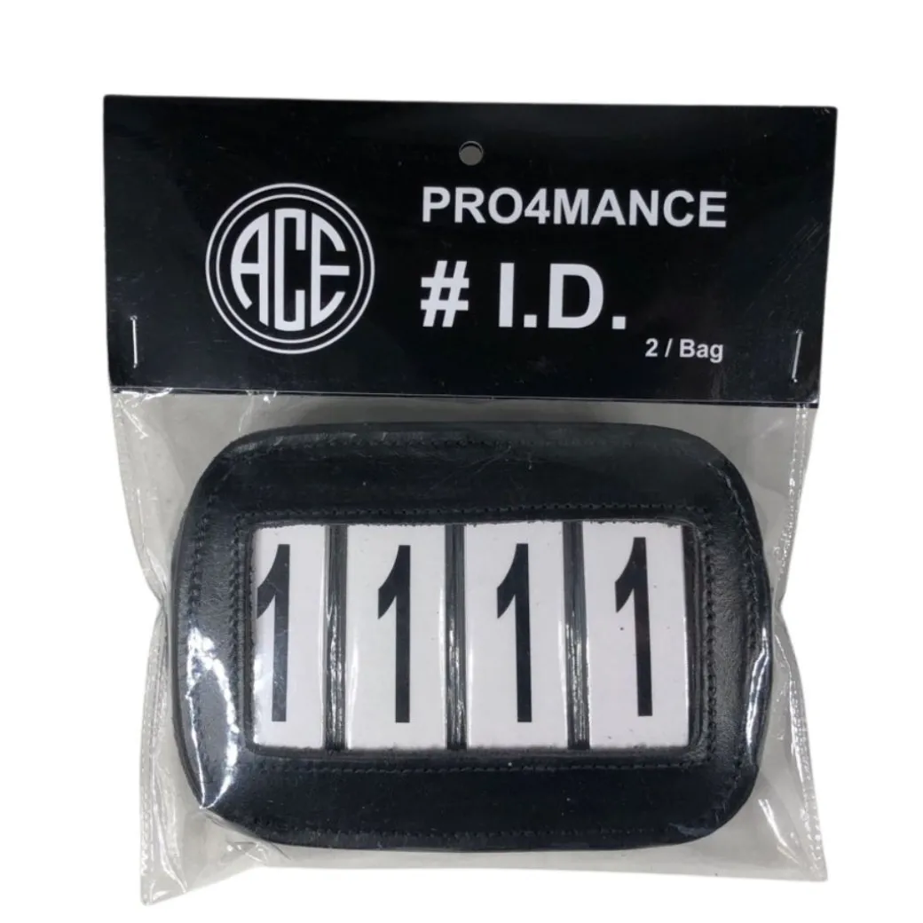 ACE Pro4mance 4 Digit Horse Show Number ID