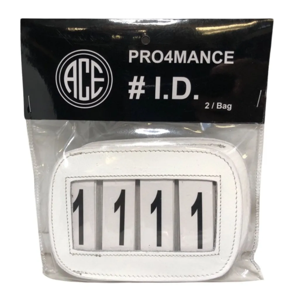 ACE Pro4mance 4 Digit Horse Show Number ID