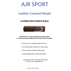 AJR Sport Leather Covered Morph Nelson Gag