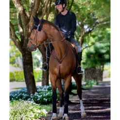 AJR Sport Rubber Reins with Leather Grips