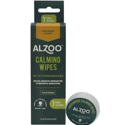Alzoo Calming Wipes for Cats & Dogs