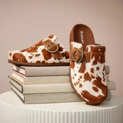 Ariat Cow Hair On Country Mules