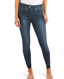 Ariat Halo Denim Knee Patch Breeches