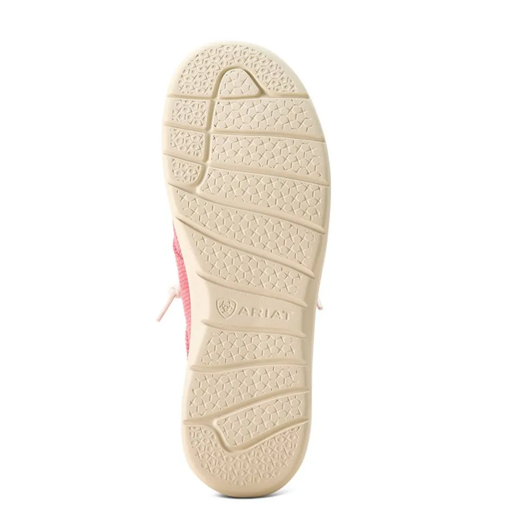 Ariat Hilo Pink Corduroy Shoes