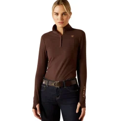 Ariat Lowell 3.0 1/4 Zip Baselayer Solids FW25