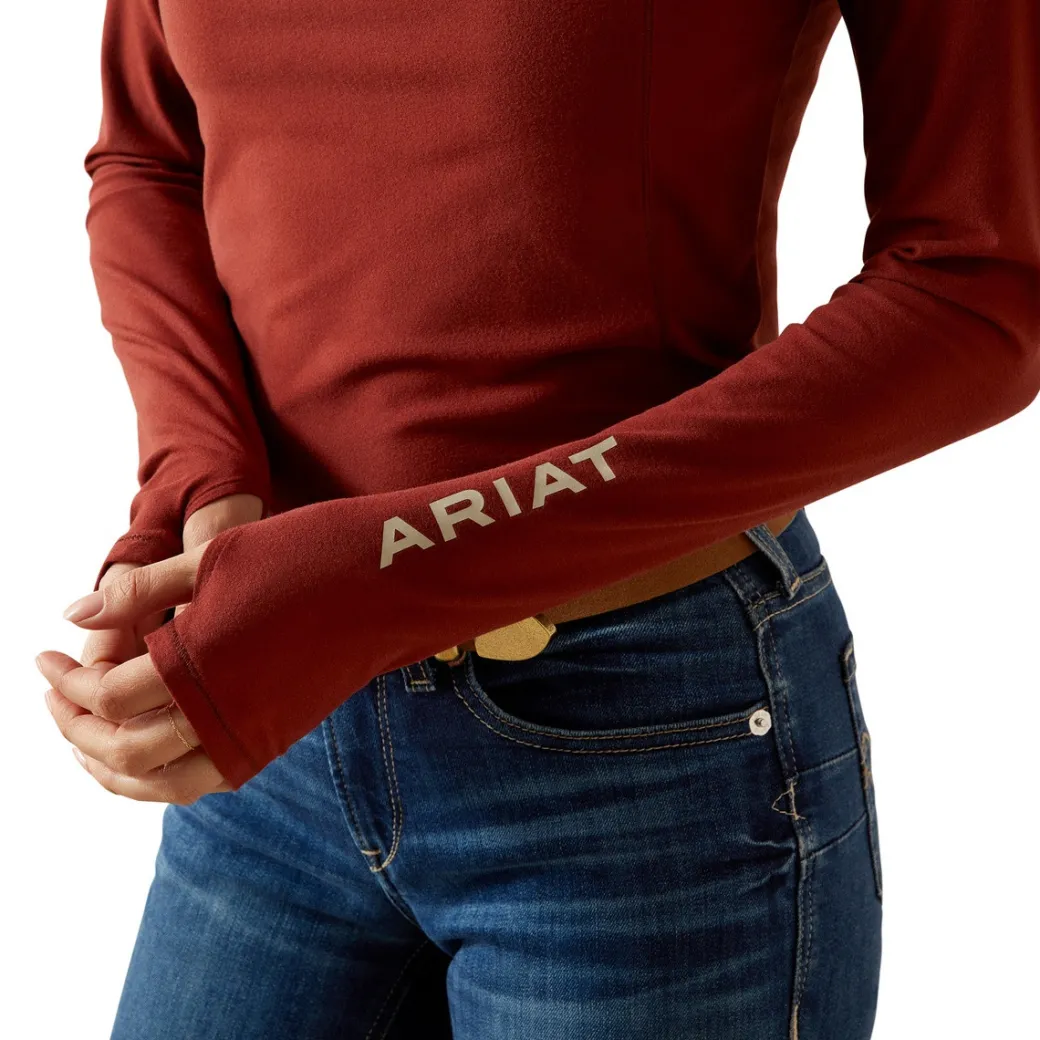Ariat Lowell 3.0 1/4 Zip Baselayer Solids FW25