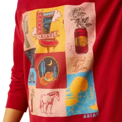 Ariat Roadside Oversized Long Sleeve Tee