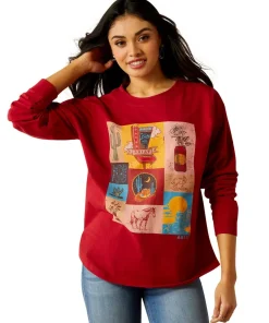 Ariat Roadside Oversized Long Sleeve Tee