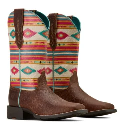 Ariat Round Up Serape StretchFit Western Boots