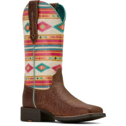 Ariat Round Up Serape StretchFit Western Boots