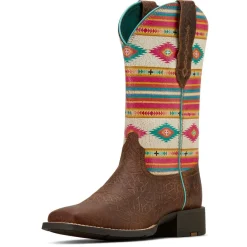 Ariat Round Up Serape StretchFit Western Boots