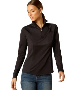 Ariat Sunstopper 3.0 1/4 Zip Baselayer Solids