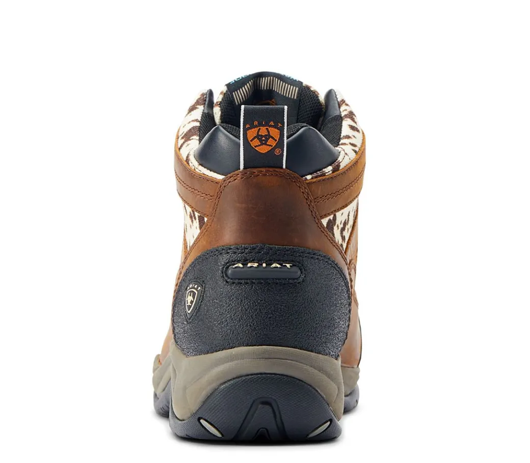 Ariat Terrain Cow Print Waterproof Boots