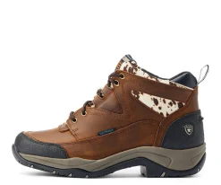 Ariat Terrain Cow Print Waterproof Boots