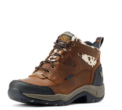 Ariat Terrain Cow Print Waterproof Boots
