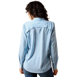 Ariat VentTEK LS Shirt | Blissful Blue Stripe