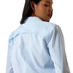 Ariat VentTEK LS Shirt | Nantucket Breeze Stripe