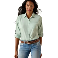 Ariat VentTEK LS Shirt | Silt Green