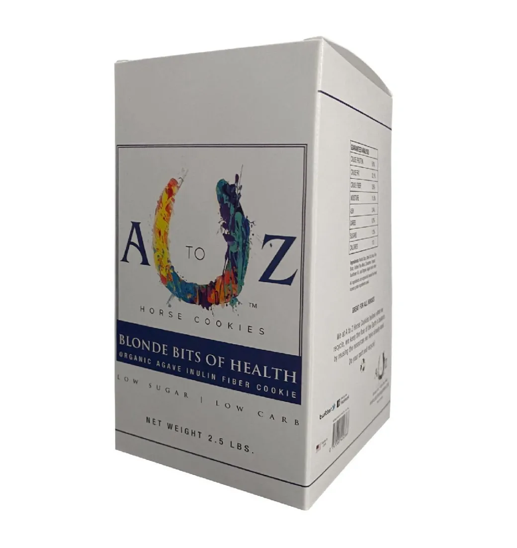 A to Z Horse Cookies Original and Blonde Bits