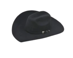 Atwood Felt Cowboy Hat - 7X Black