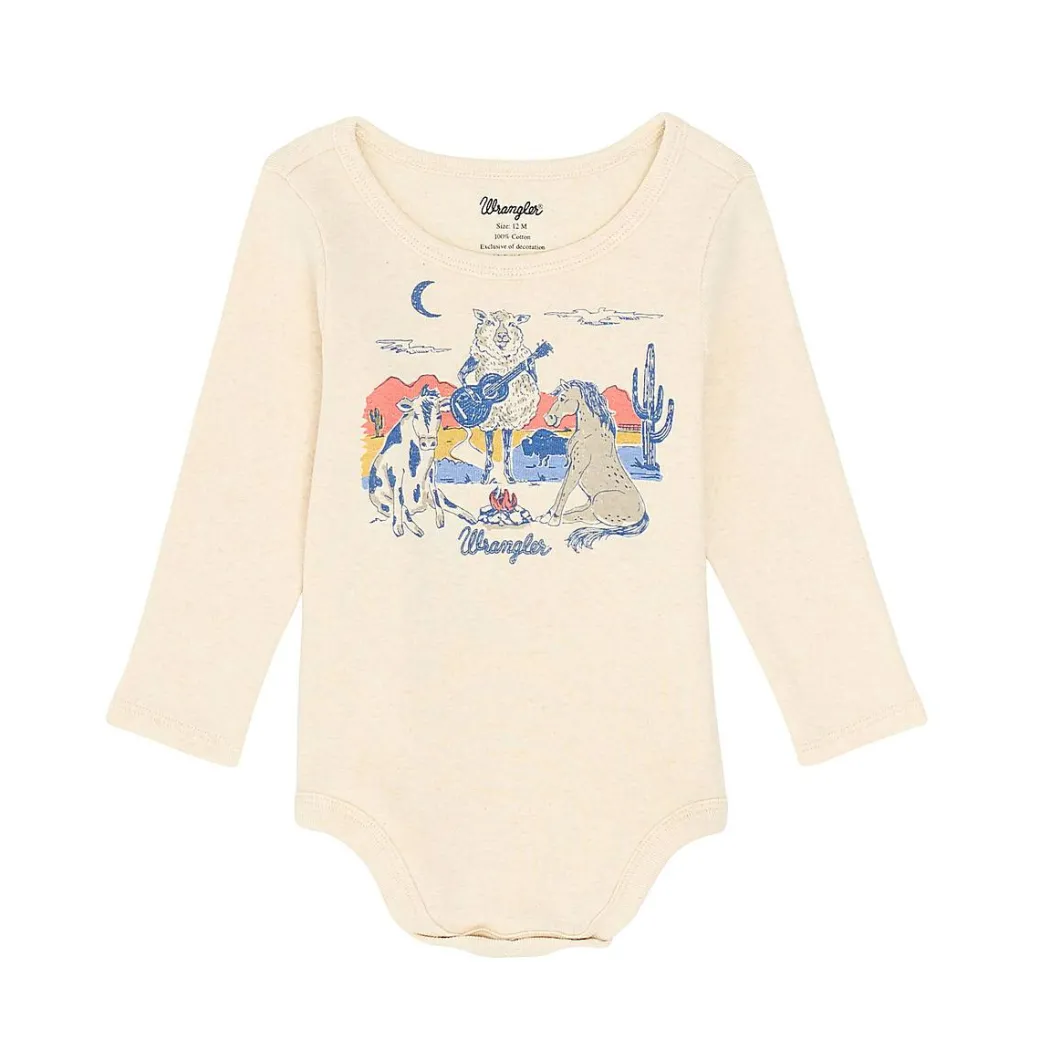 Baby Wrangler Desert Campfire Bodysuit