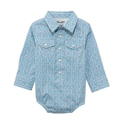 Baby Wrangler Paisley Snap Bodysuit
