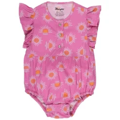Baby Wrangler Ruffle Sleeve Onesie