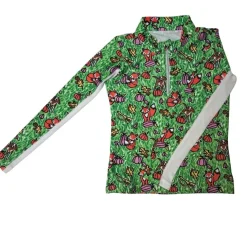 Belle & Bow Foxes & Hounds Sun Shirt LS