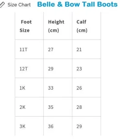 Belle & Bow Kids Tall Boots