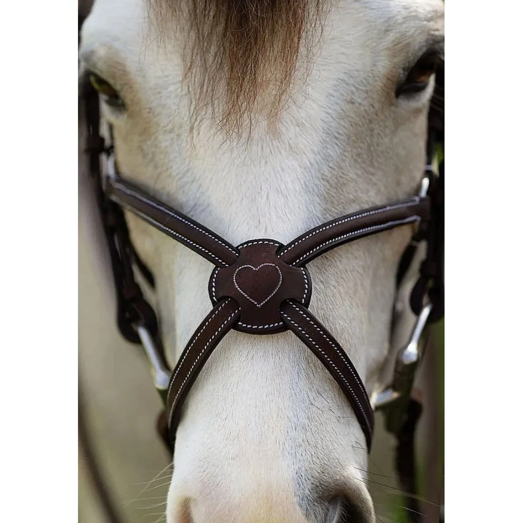 Belle & Bow Sweetheart Figure 8 Noseband