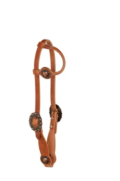 Berlin Cowboy Culture One Ear Headstall Heavy Oil