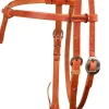 Berlin Hand Tied Knot Brow Headstall