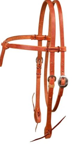 Berlin Hand Tied Knot Brow Headstall