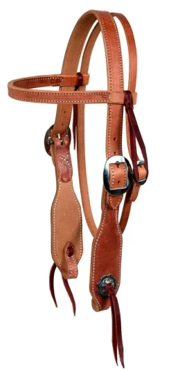 Berlin Latigo Tie Brow Headstall