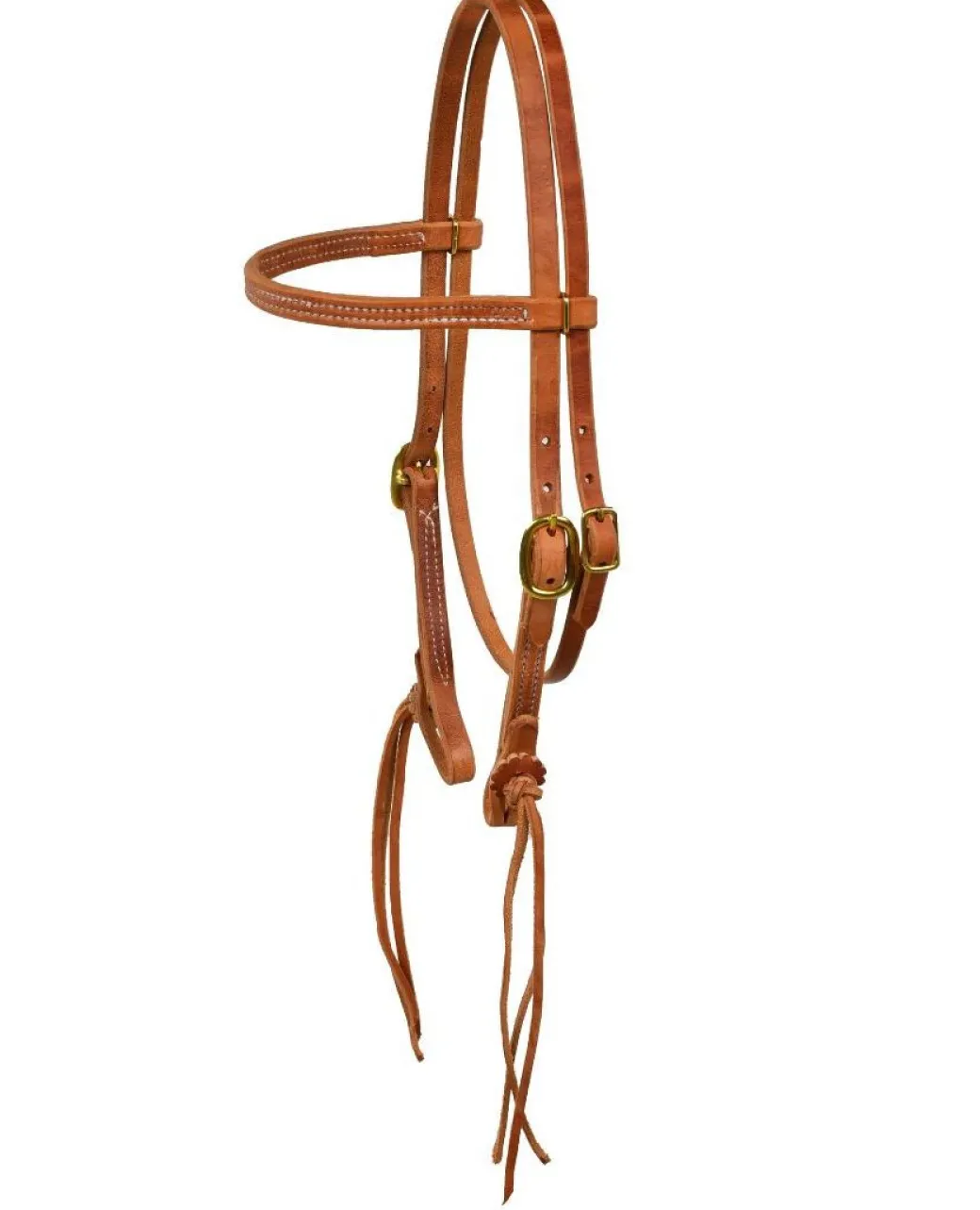 Berlin Leather Rattlesnake Brow Headstall