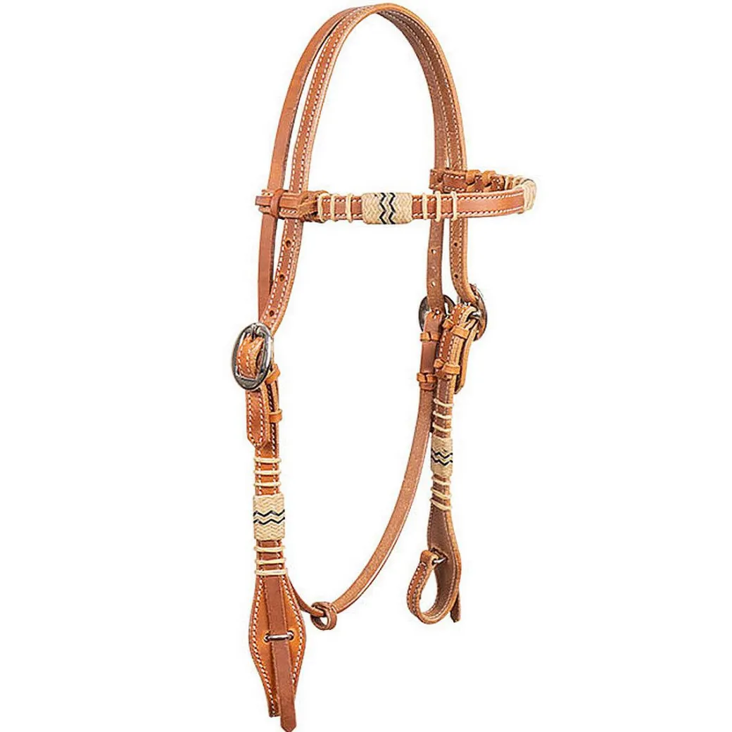 BLR Quick Change Rawhide Brow Headstall