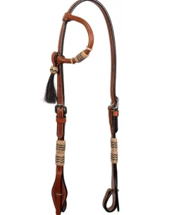 BLR Round Rawhide One Ear Headstall