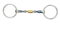 Blue Sweet Iron Roller Link Loose Ring