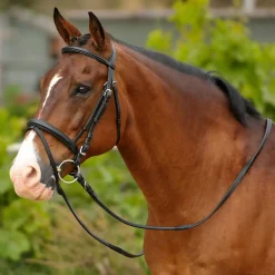 Bobby's English Tack Padded Snaffle Bridle