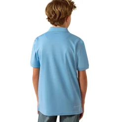 Boys Ariat Blissful Blue TEK Polo