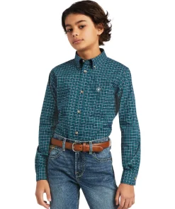 Boys Ariat Declan Stretch Shirt