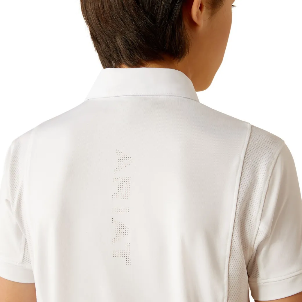 Boys Ariat TEK Short Sleeve Show Shirt