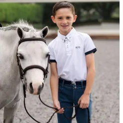 Boys' Belle & Bow Short Sleeve Show Polo