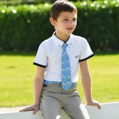 Boys' Belle & Bow Short Sleeve Show Polo