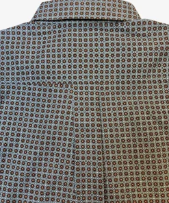 Boys Cinch Blue Foulard Button-Down Shirt