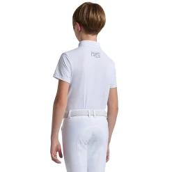 Boys Rider's Gene Zip Competition SS Shirt