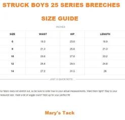 Boys Struck 25 Series Breeches