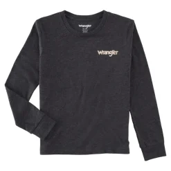 Boys Wrangler Silhouette Horse Tee Long Sleeve